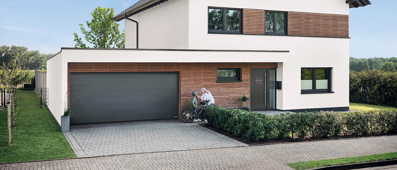 Türen, Tore und Fenster, die Design und Komfort vereinen.