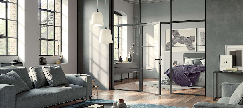 Stilechte Lofttüren: Minimalistisches Design mit Industrie-Charme