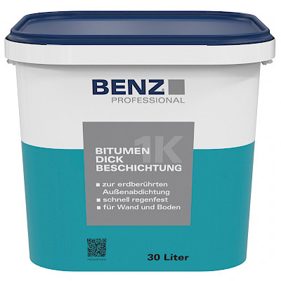 BENZ PROFESSIONAL Bitumen-Dickbeschichtung 1K